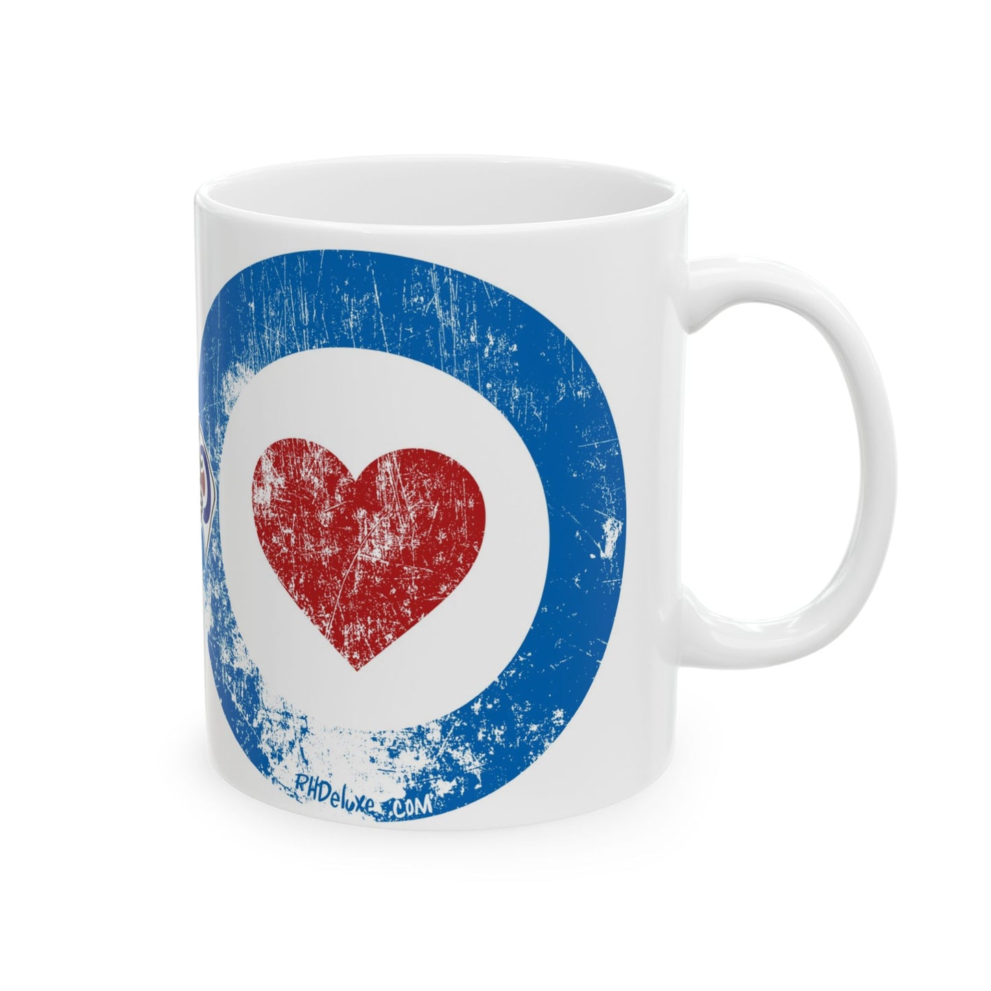 MOD LOVE *WHITE 11oz Mug