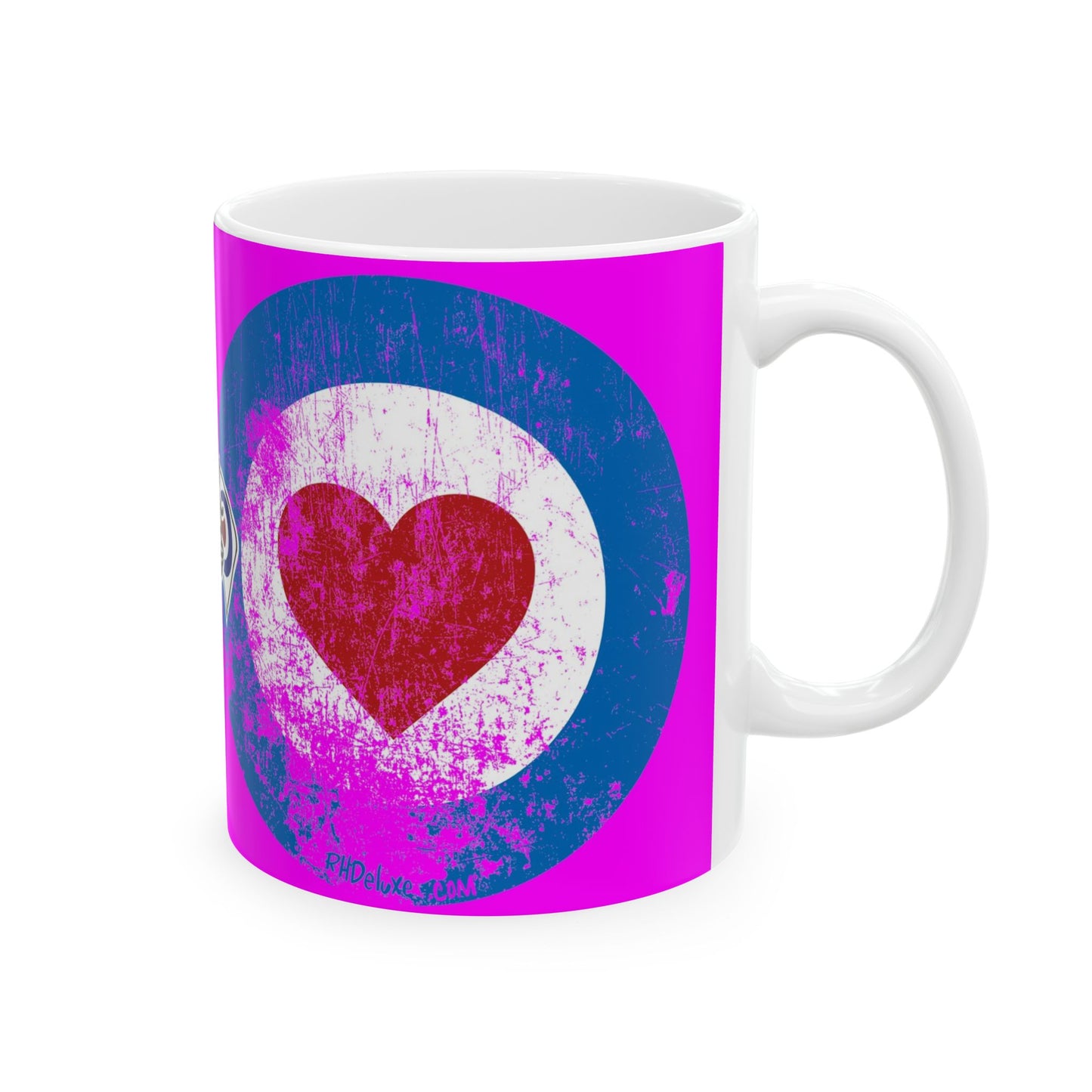 MOD LOVE *MAGENTA 11oz Mug