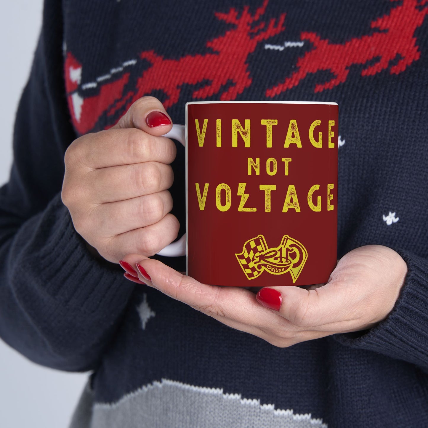 VINTAGE NOT VOLTAGE - LAMBRETTA 11oz Mug