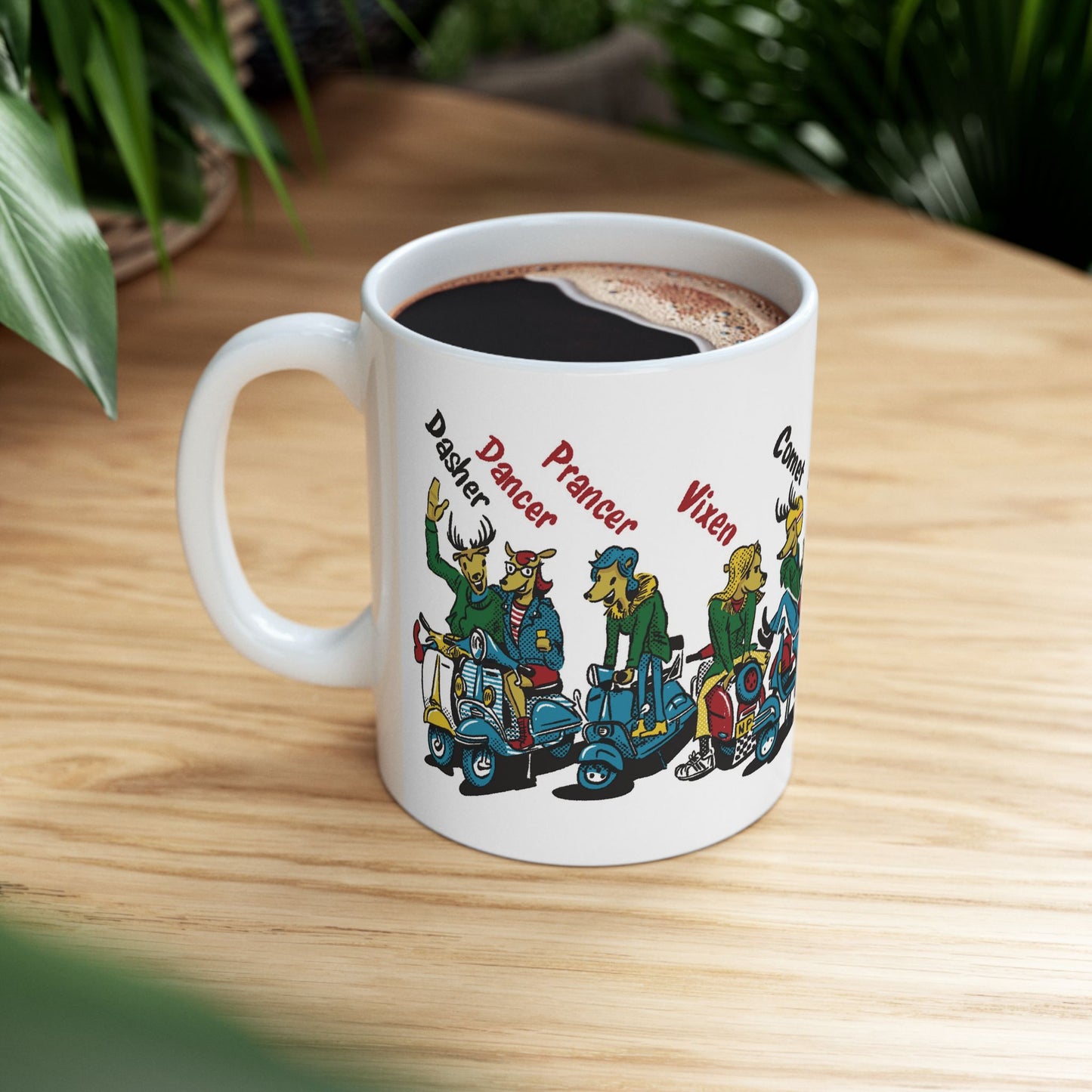NORTH POLE SCOOTER CLUB 11oz Mug