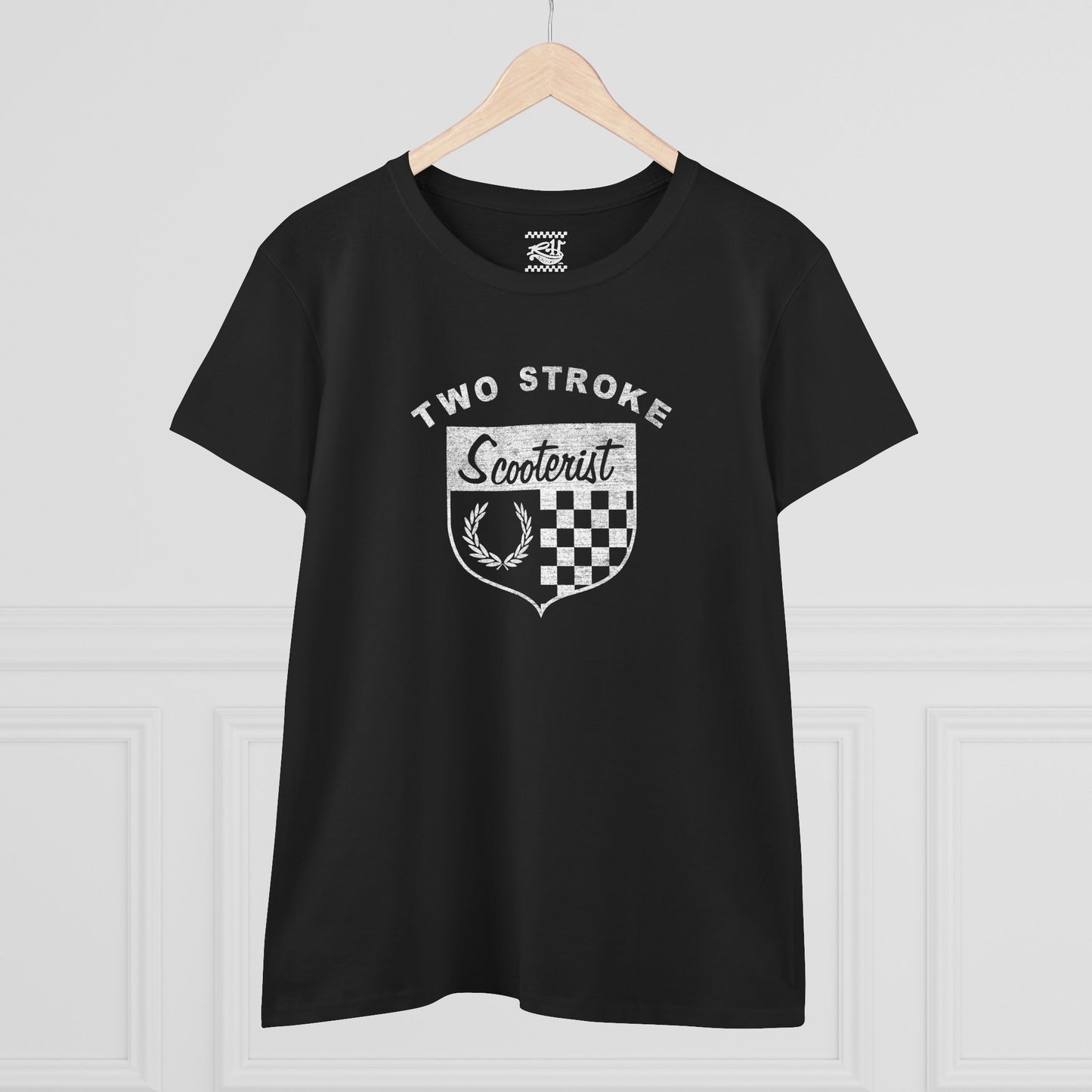 Two Stroke Scooterist - Women's Midweight Cotton Tee