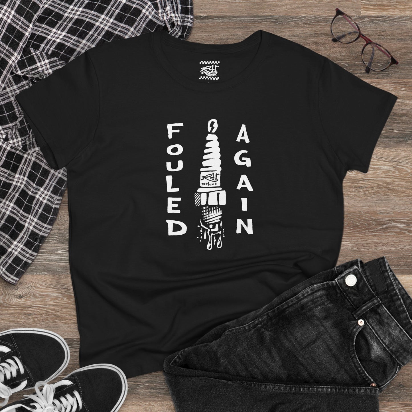 Fouled Again - Women's Midweight Cotton Tee