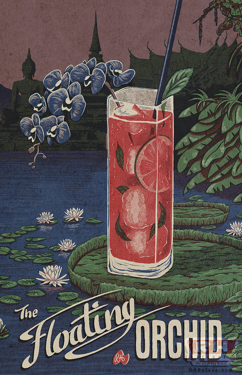 THE FLOATING ORCHID