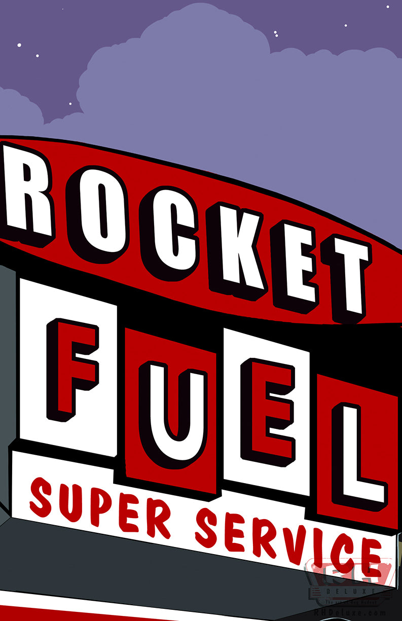 ROCKET SUPER SERVICE - PHAETON - 11 x 17