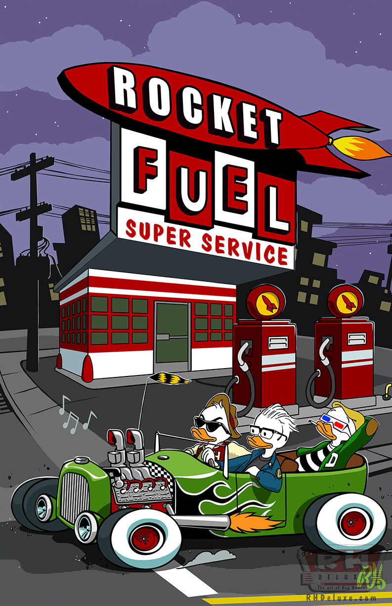 ROCKET SUPER SERVICE - PHAETON - 11 x 17