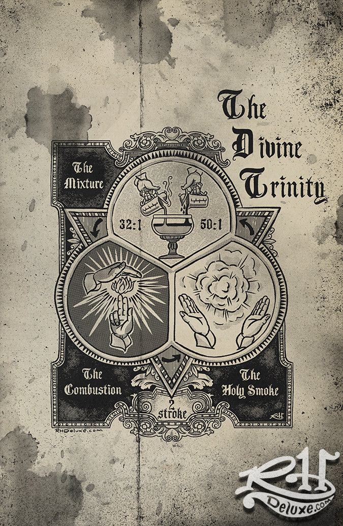 THE DIVINE TRINITY - 11 X 17