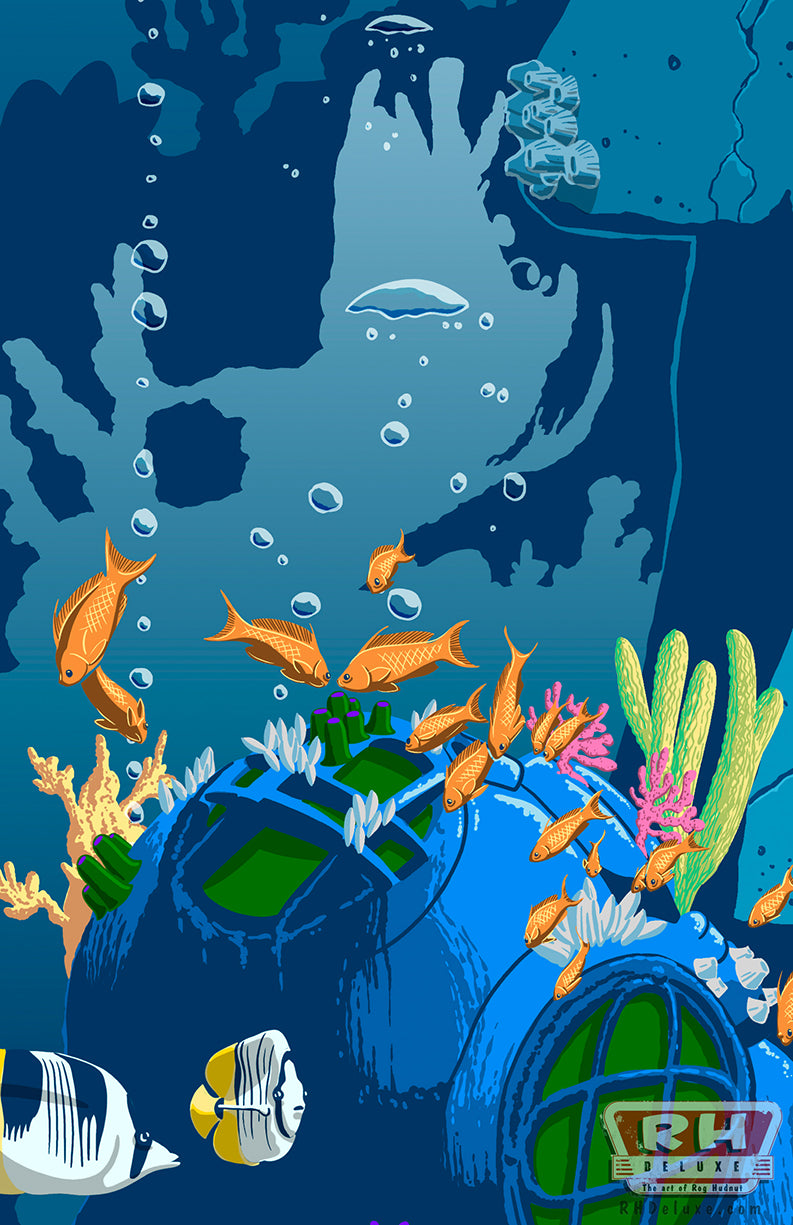UNDERWATER MOAI
