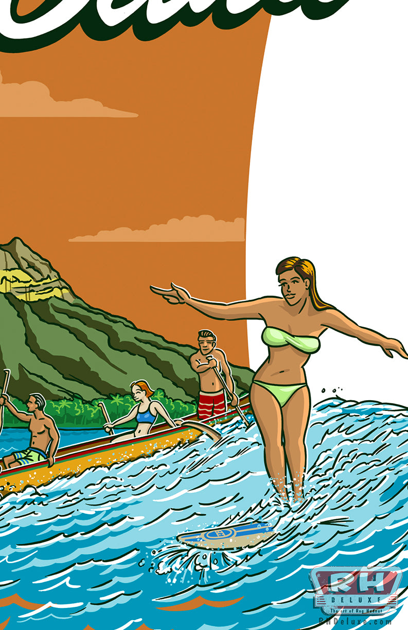 WAIKIKI OAHU SURF