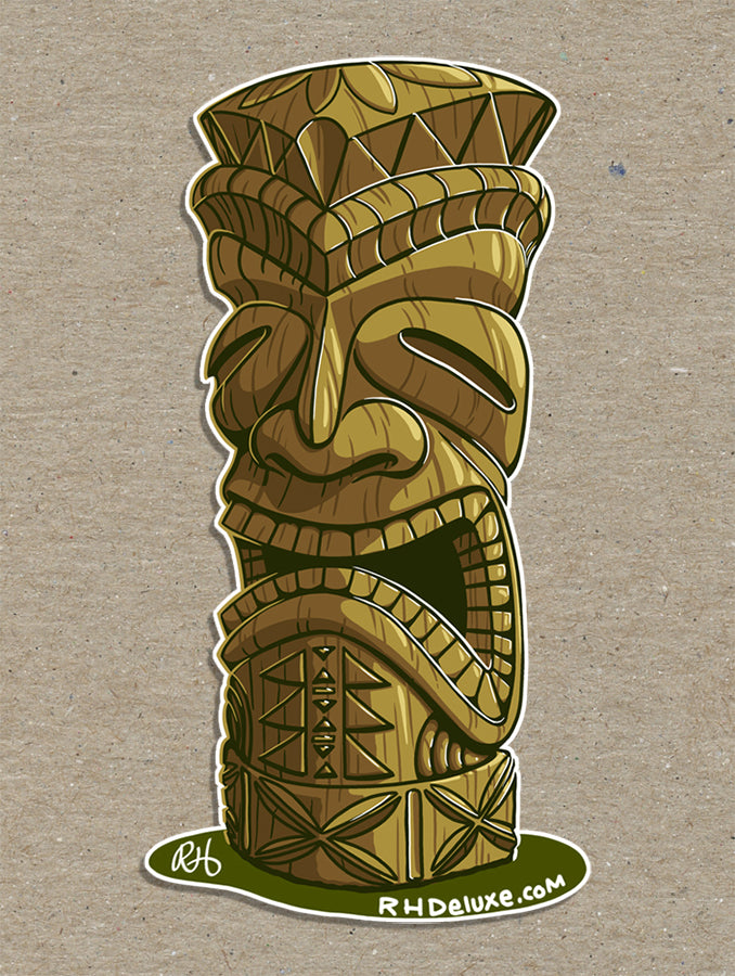 HANALEI STICKER - 3"