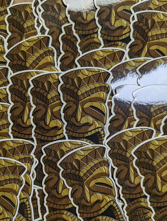HANALEI STICKER - 3"