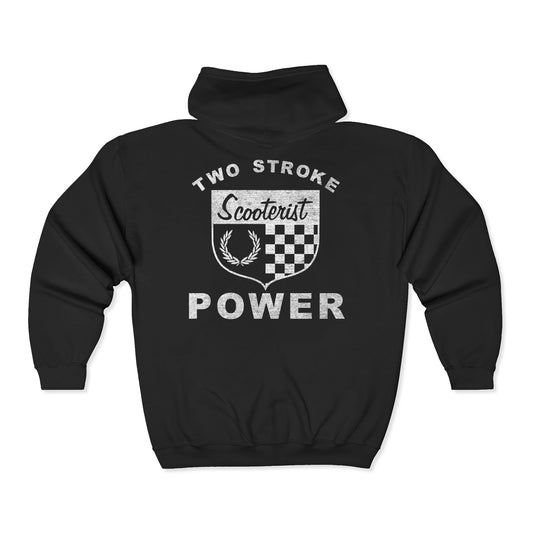 TWO STROKE POWER - FULL ZIP HOODIE