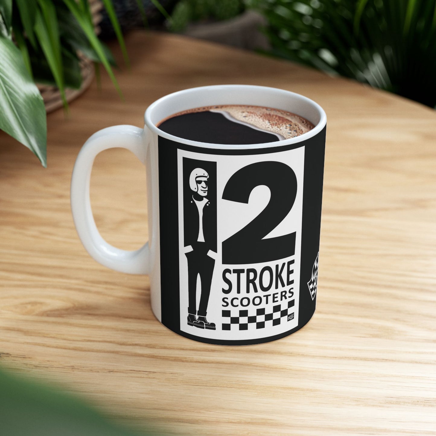 TWO STROKE SCOOTERS. 11oz Mug