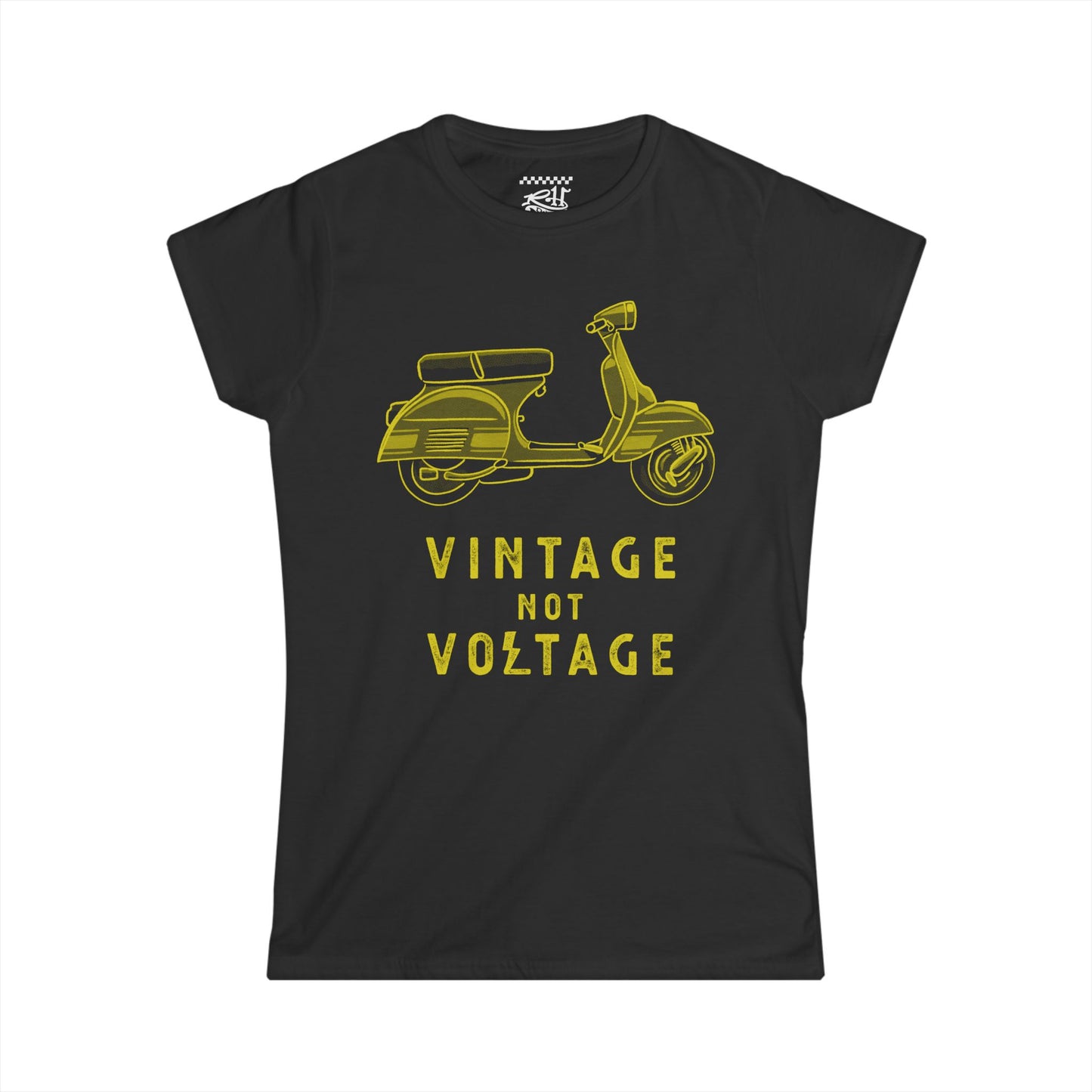 VINTAGE NOT VOLTAGE - VESPA -Women's