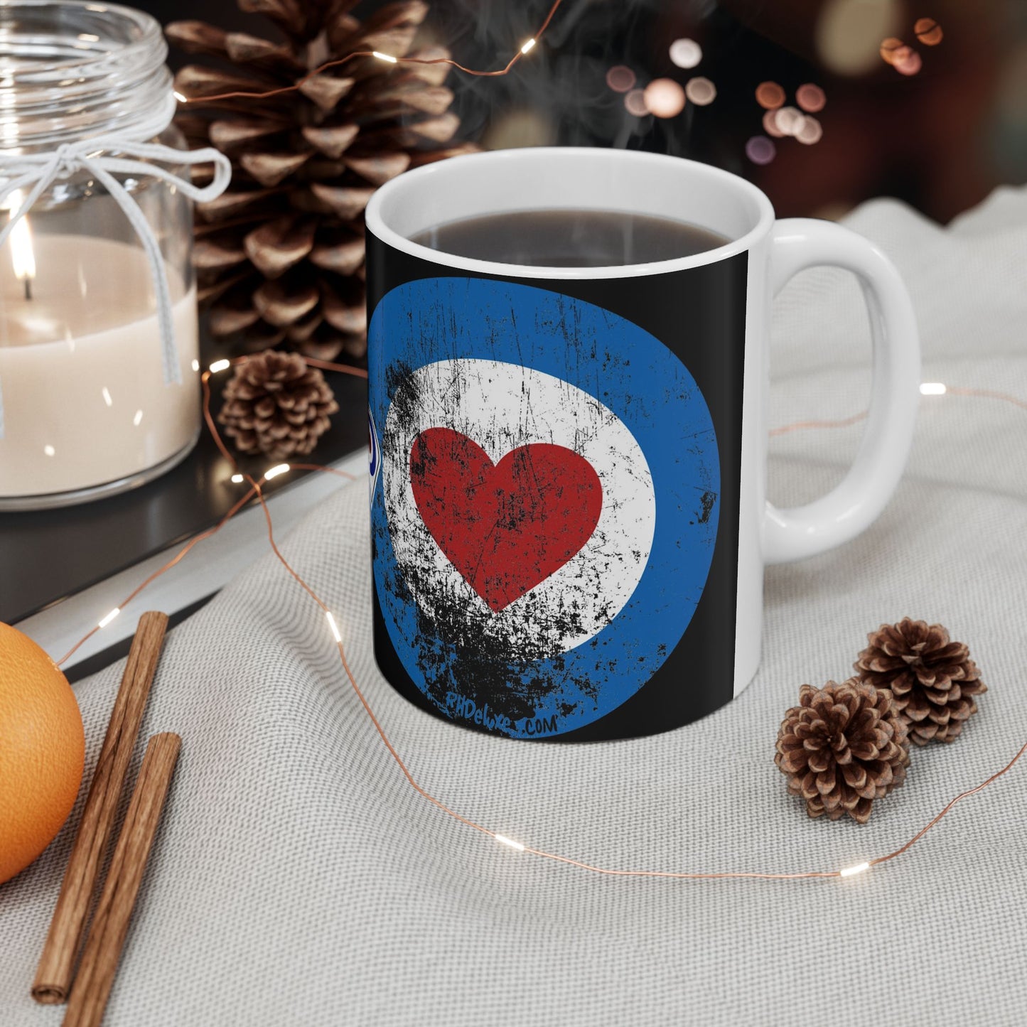 MOD LOVE *BLACK 11oz Mug