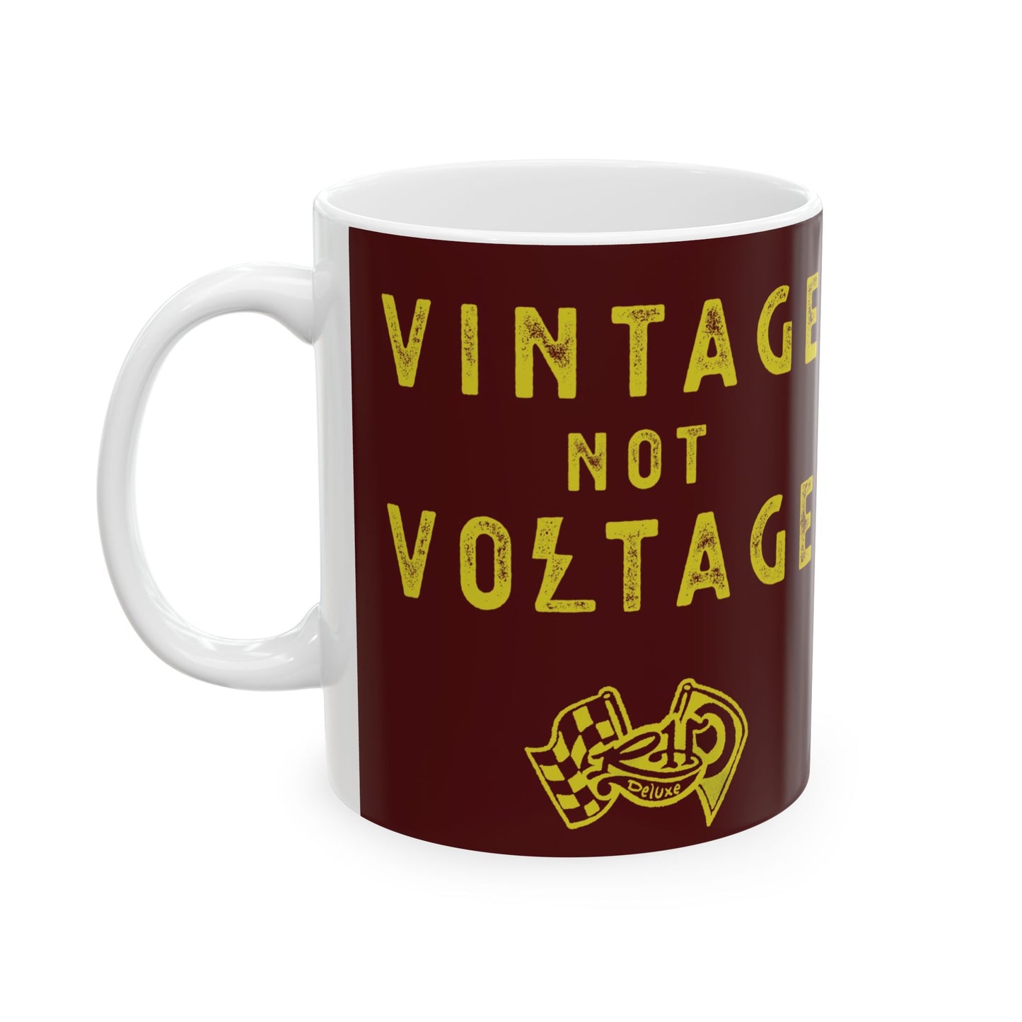 VINTAGE NOT VOLTAGE - LAMBRETTA 11oz Mug