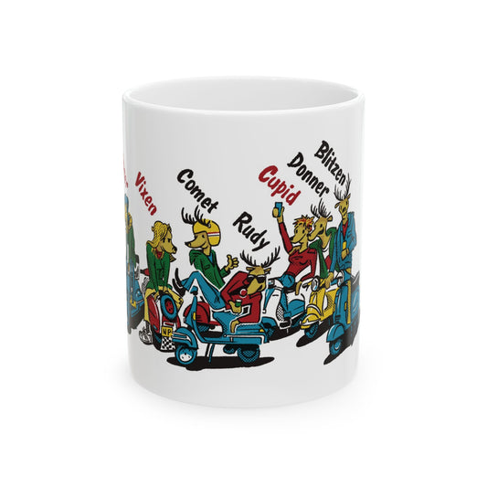 NORTH POLE SCOOTER CLUB 11oz Mug