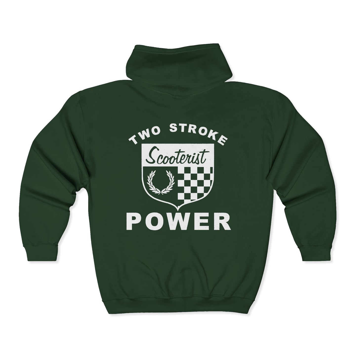 TWO STROKE POWER - FULL ZIP HOODIE