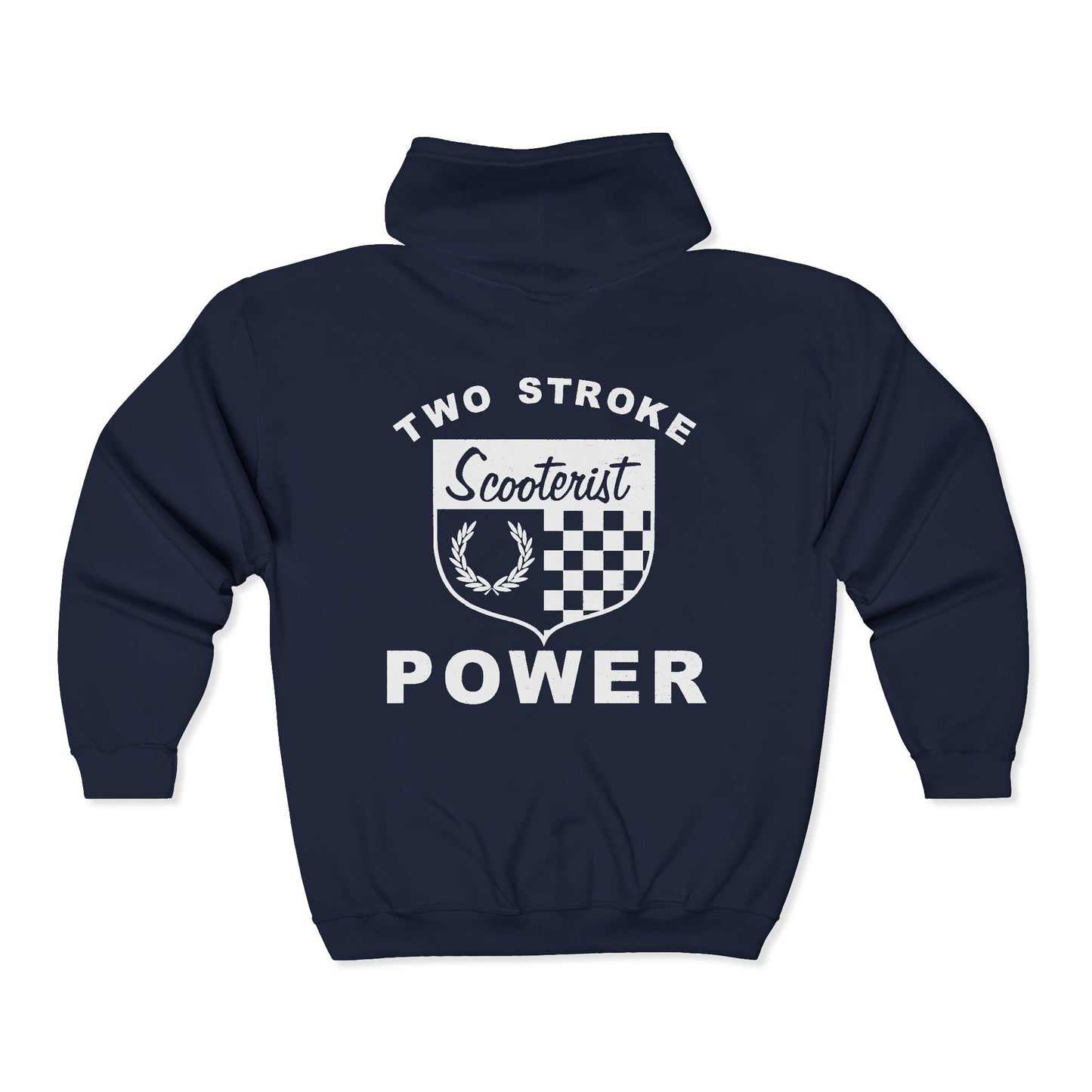 TWO STROKE POWER - FULL ZIP HOODIE