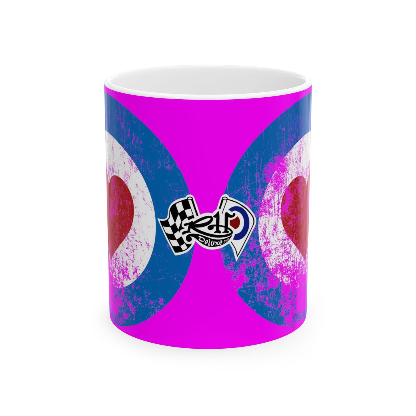 MOD LOVE *MAGENTA 11oz Mug