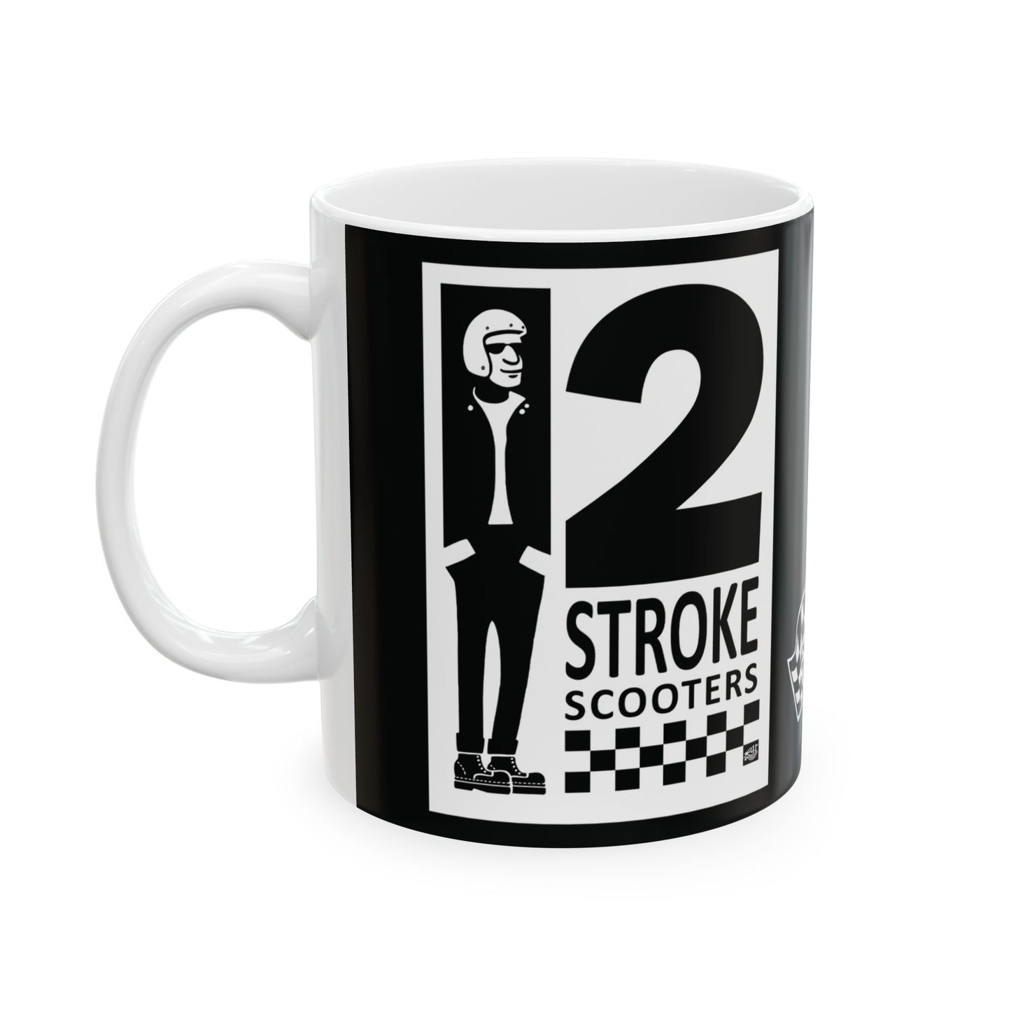 TWO STROKE SCOOTERS. 11oz Mug