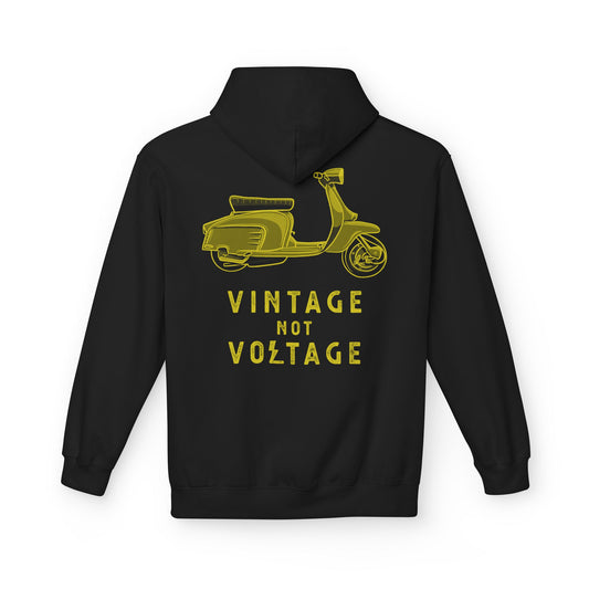 VINTAGE NOT VOLTAGE - LAMBRETTA - PULL OVER HOODIE