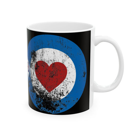 MOD LOVE *BLACK 11oz Mug
