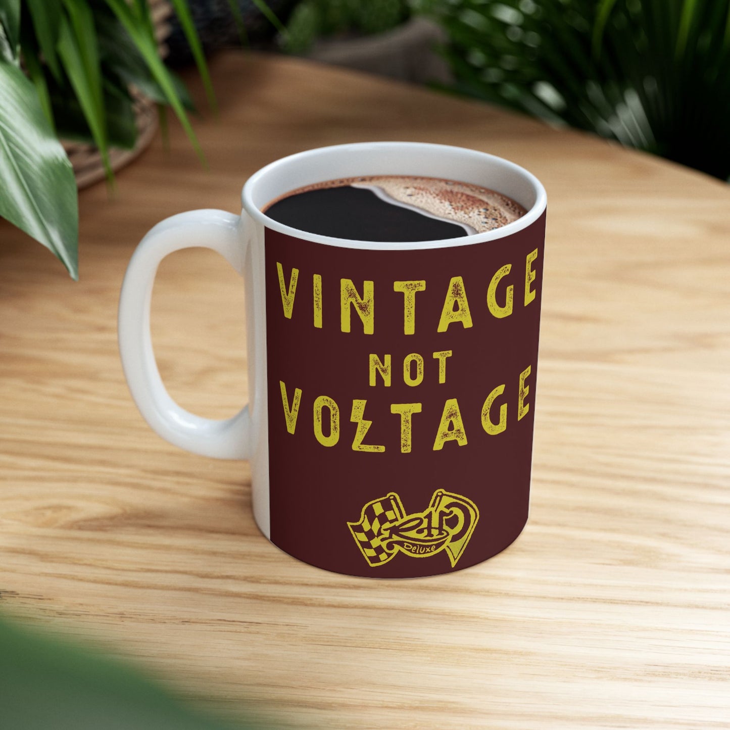 VINTAGE NOT VOLTAGE - LAMBRETTA 11oz Mug