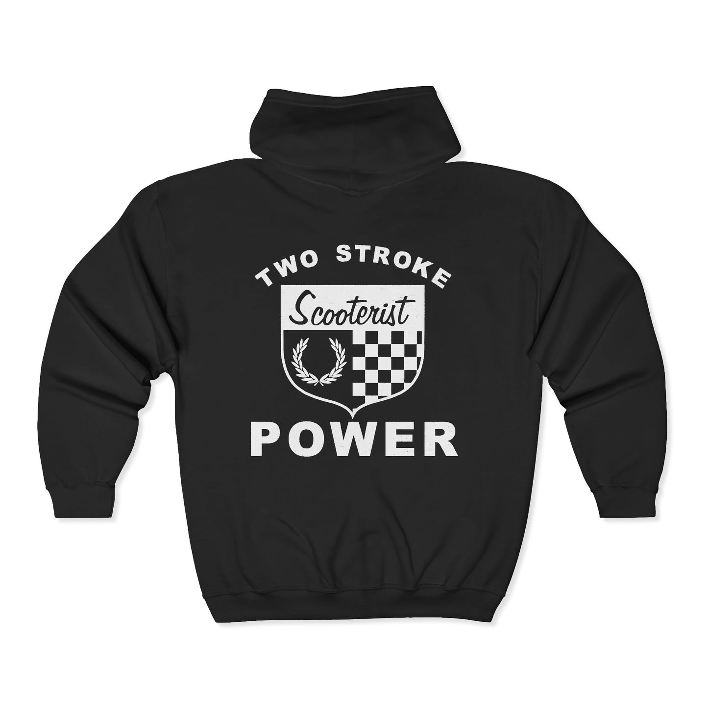 TWO STROKE POWER - FULL ZIP HOODIE