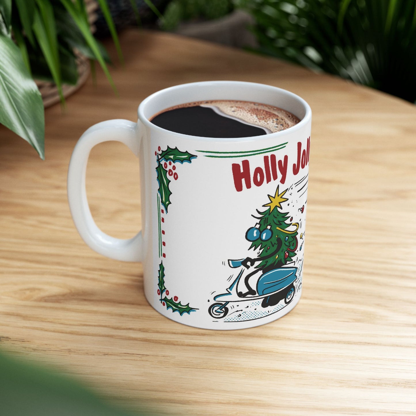 HOLLY JOLLY BY-GOLLY 11oz Mug