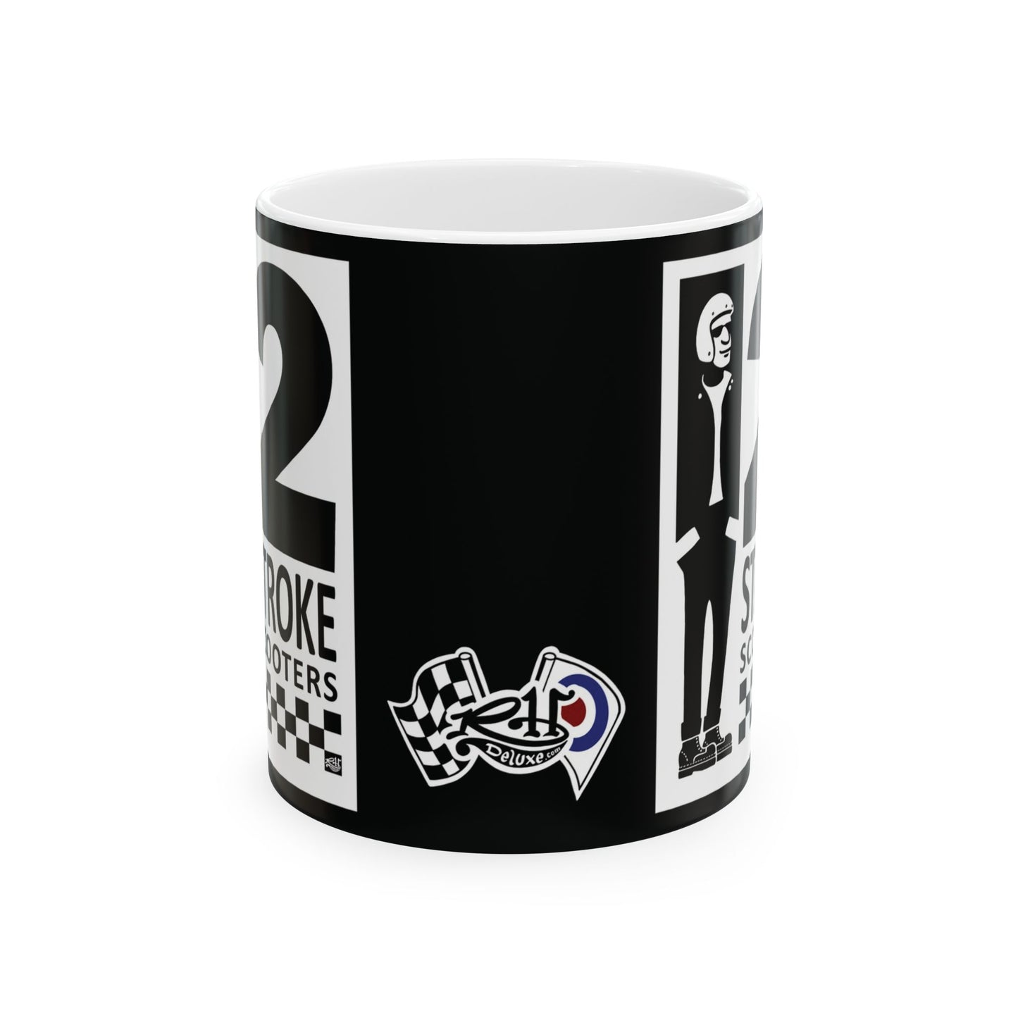 TWO STROKE SCOOTERS. 11oz Mug