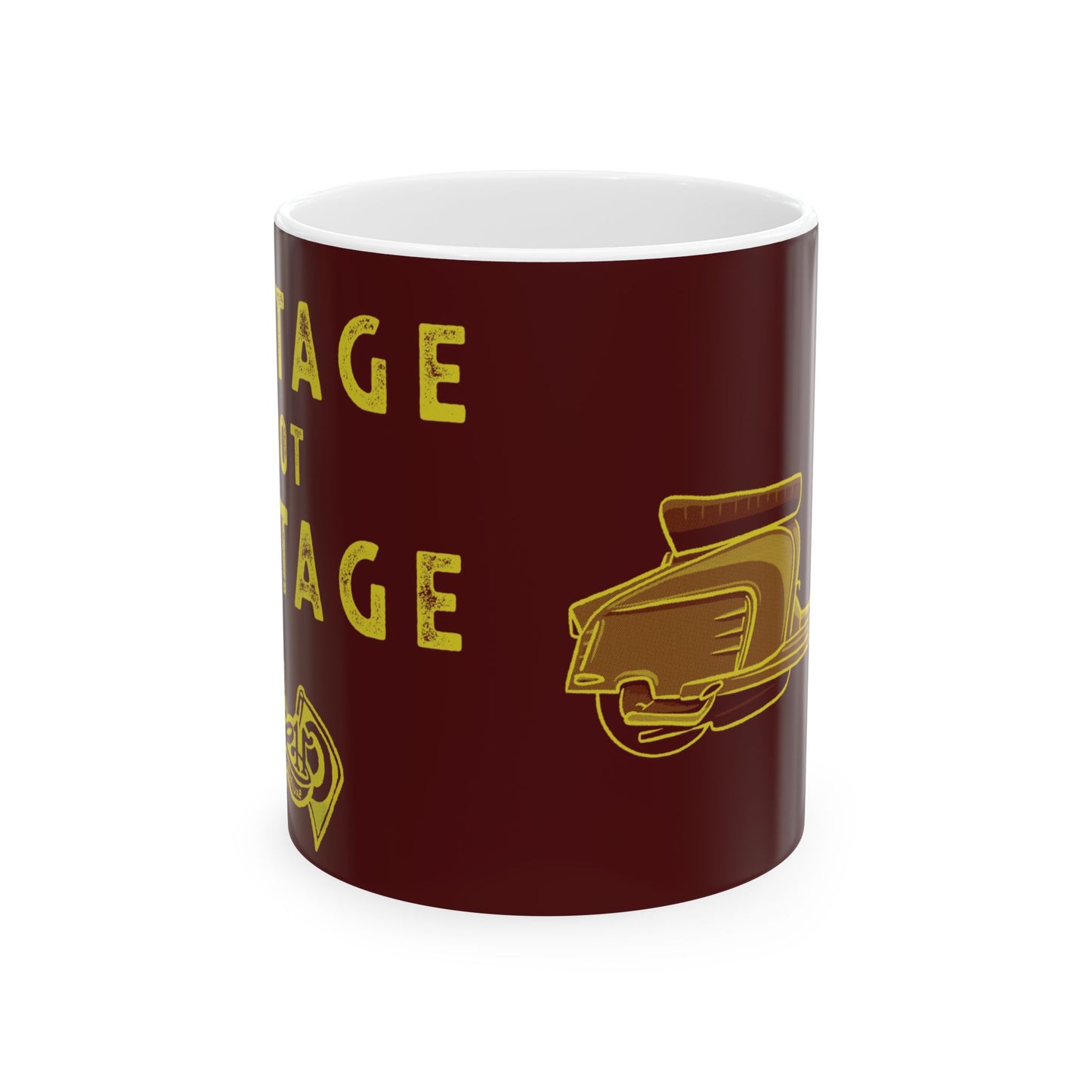 VINTAGE NOT VOLTAGE - LAMBRETTA 11oz Mug