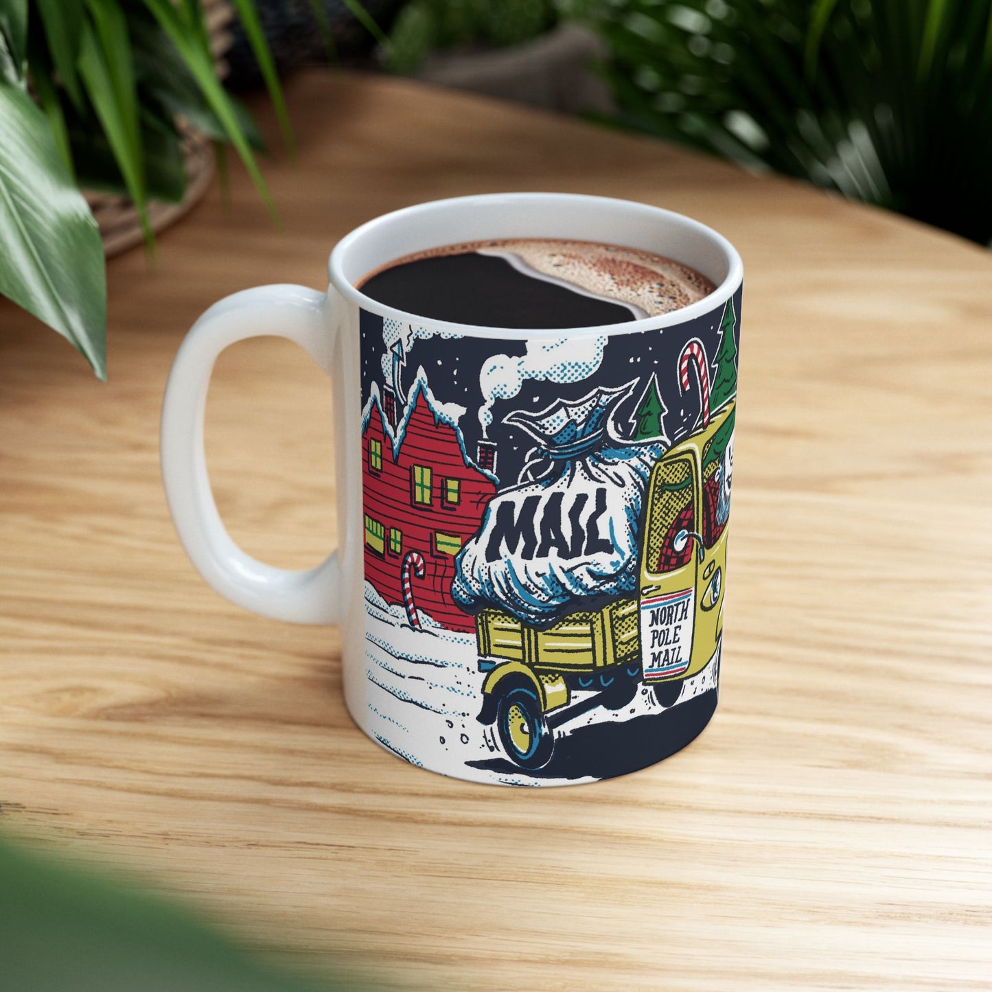 NORTH POLE MAIL LAMBRO 11oz Mug