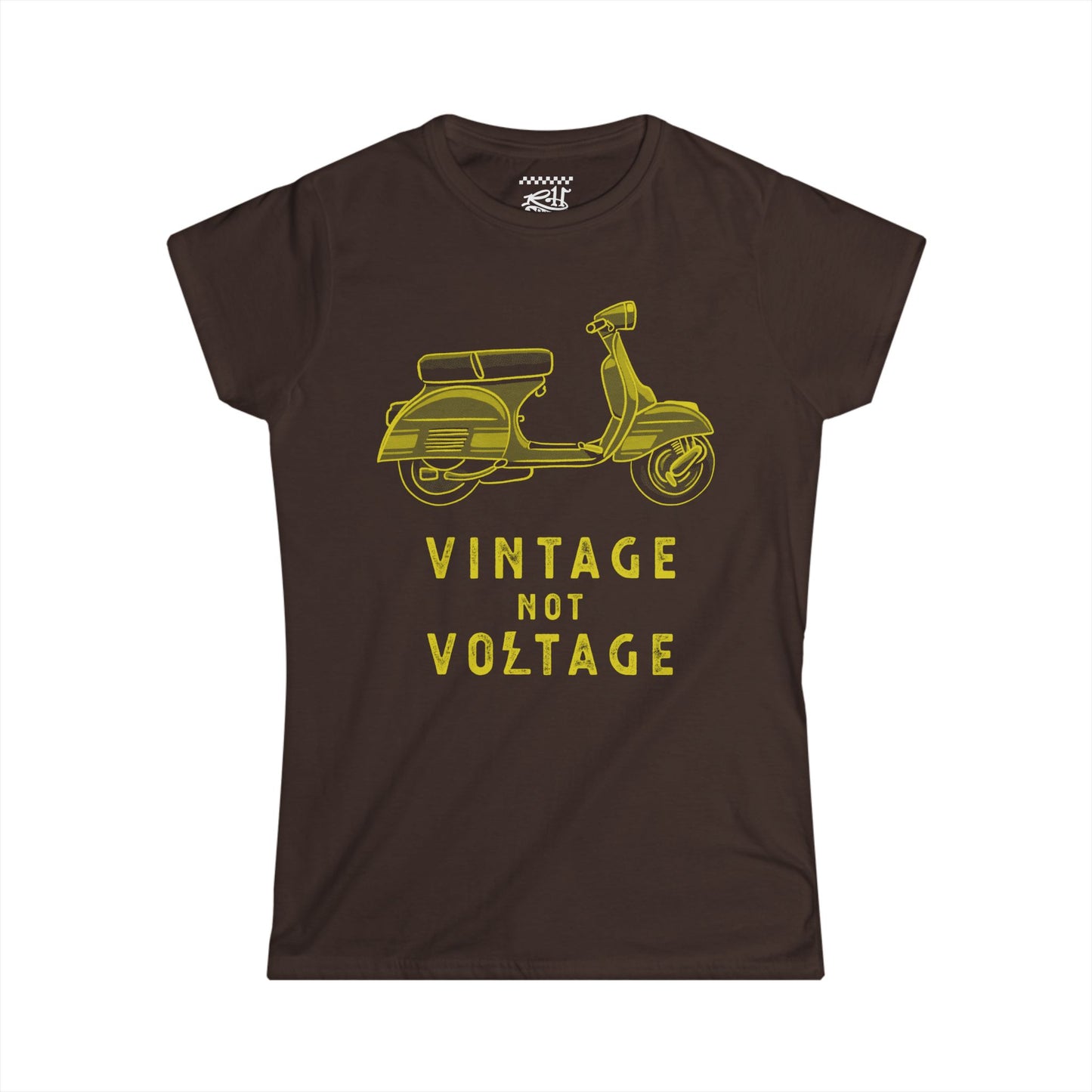 VINTAGE NOT VOLTAGE - VESPA -Women's