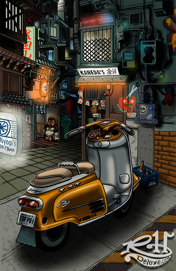 FUJI RABBIT - ORDER SOON, LIMITED SUPPLY - 11 x 17 – RHDeluxe