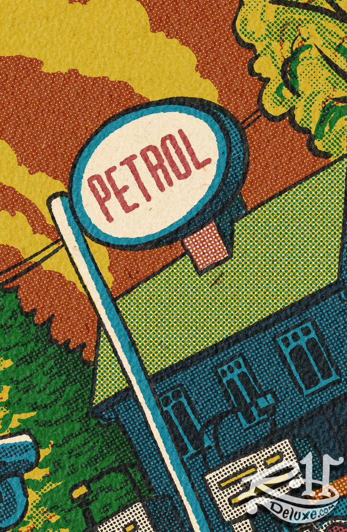 PETROL STATION - 11 x 17