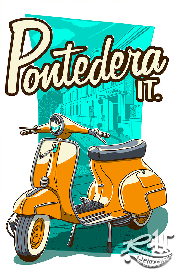 PONTEDERA IT - VESPA VBB - 11 x 17