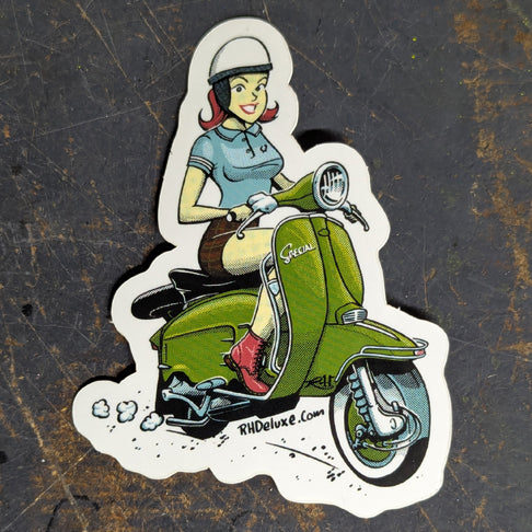 RUDE GIRL SCOOTER - 3"