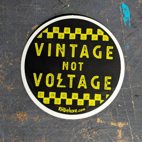 VINTAGE NOT VOLTAGE - 2"